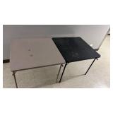 2 Folding Card Tables