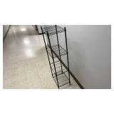 4-Tier Black Wire Storage Shelf Unit (Measurements In The Pictures)