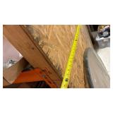 Heavy Duty Shelf w/Pallet Racking (Approximately 9ft x 2ft x 6ft) - Very Heavy Need To Bring Extra Help (CONTENTS ON SHELF NOT INCLUDED)