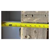 Heavy Duty Custom Wood Storage Shelving Unit - Not as Heavy As The Pallet Racking Ones But Help Is Still Recommended (Approximately 6ft x 2ft x 6ft) - See Pictures For Exact Measurements (CONTENTS ON 