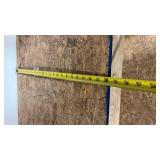 Heavy Duty Wooden Shelf (Approximately 8ft x  2ft x 6ft) - See Pictures For Exact Measurements - Extra Help Will Be Needed