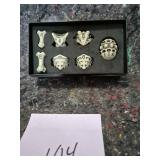 Lynx Skull & Bone Dice Set