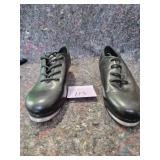 Black Leather Tap Dance Shoes