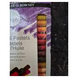 Daler Rowney Simply Oil Pastels Set - 25 Colors