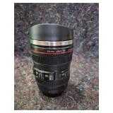 Camera Lens Shaped Travel Mug