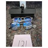 Feiyold TR90 Round Frame Blue Light Glasses Set