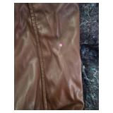 No Boundaries Brown Faux Leather Pants L(11-13)