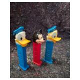 Disney PEZ Dispensers Set - Mickey Mouse and Donald Duck