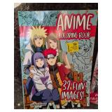 Anime & DC Comics Coloring Book Bundle