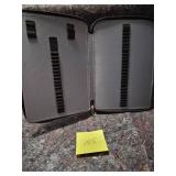 24-Slot Leather Pen Case with Fine Liner Collection