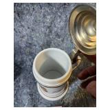 German Christmas Tree Beer Stein 1976