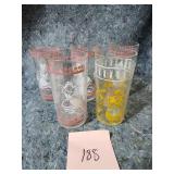 Dutch Themed Drinking Glasses Set