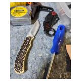 Mixed Tool Lot with Stanley Powerlock & Wall Anchors