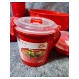 Sistema Microwave Cookware Set - Red Collection