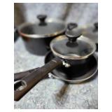 Non-stick Cookware Set with Glass Lids