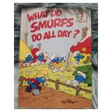 What Do Smurfs Do All Day? - 1983 Beginner Book by Peyo