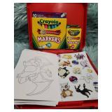 Pokemon Art Set with Charmander Case Good Pre-owned Condition.  Very Few Pieces Used - Missing a Marker or Two