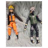 Naruto and Kakashi Action Figure Set