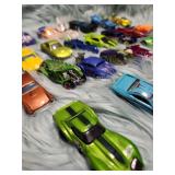 Large Hot Wheel and Other Toy Car Collection