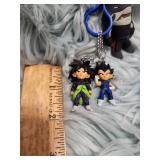 Dragon Ball Z Character Keychain Set
