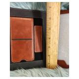 Handcrafted Leather iPad Case with Card Holder
