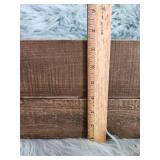 Rustic Wooden Storage Crate with Rope Handles