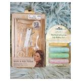 Celavi Herbal Lip Balm Set & Manicure Tools Bundle