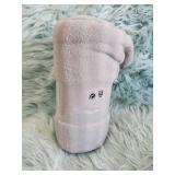 Soft Gray Fleece Blanket Roll - Unknown Dimensions