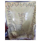 Embroidered Linens Collection - Cross Stitch and Floral Designs - SEE ALL PICS FOR DESIGNS