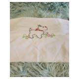 Embroidered Linens Collection - Cross Stitch and Floral Designs - SEE ALL PICS FOR DESIGNS