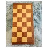 Wooden Chess Set with Storage Box