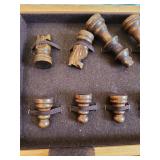 Wooden Chess Set with Storage Box