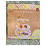 3-Tier Pastel Serving Stand