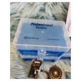 Jewelry Making Supply Lot with Storage
