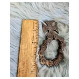 West Coast Choppers Bike Chain Cross Pendant