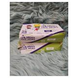 2 Boxes Heypex Global Children s Face Mask  25 ct.