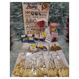 Craft Supply Bundle with Alphabet Pattern Book