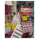 Craft Supply Bundle with Alphabet Pattern Book