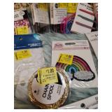 Craft Supply Bundle with Alphabet Pattern Book