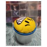 Craft Storage Box with Sewing Notions and Emoji Pin Cushion
