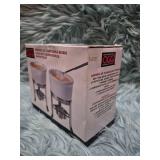 Oggi 2-Piece Butter Warmer Set with Stainless Steel Stand