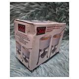 Oggi 2-Piece Butter Warmer Set with Stainless Steel Stand