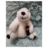 Coca Cola Polar Bear Drinking Coke Plush Collectible (1995) Stuffed Animal