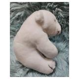 Coca Cola Polar Bear Drinking Coke Plush Collectible (1995) Stuffed Animal