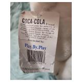 Coca Cola Polar Bear Drinking Coke Plush Collectible (1995) Stuffed Animal
