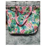 Lilly Pulitzer Tropical Print Tote Bag