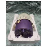 Hallmark Salt Lake 2002 Michelle Kwan Snow Globe In Original Packaging - Winds Up But Doesn