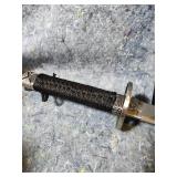 Japanese Dragon Tanto Knife with Scabbard