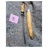 Japanese Tanto Knife with Handle
