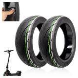 RidTianTek 9.5x2.50 Tubeless Tire 9.5 Inch with Live Glue Repairable for NIU KQi3/Pro/Max Electric Scooter Accessories, Rear Front Wheel Replacement, Non-Slip, Shockproof, Self Repairing (2 Pack)